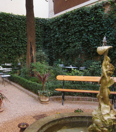 café del jardín